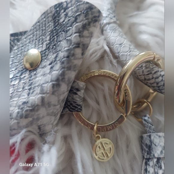 Faux Snakeskin Simply Southern Collection Bangle - Picture 6 of 6